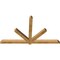 Ekena Millwork Kennewick Rough Sawn Timber Gable Bracket, Western Red Cedar, 84"W x 49"H x 4"D x 4"F, 14/12 Pitch GBW084X49X0404KEN00RWR - alternate 5
